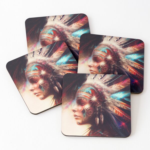Item preview, Shaman portrait designed and sold by CEVmemories.