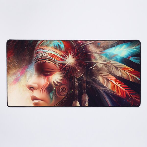 Item preview, Shaman portrait designed and sold by CEVmemories.
