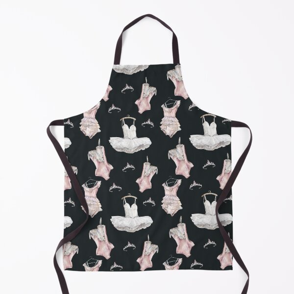 Item preview, Black Vintage Ballet dancer pattern designed and sold by reka88.