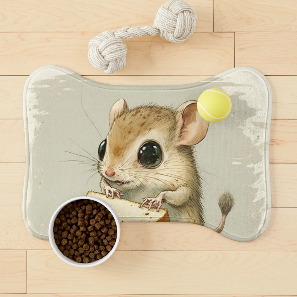 Rat Needle Minder Magnet Pin: Kawaii Brown Rat With Cheese -  Canada