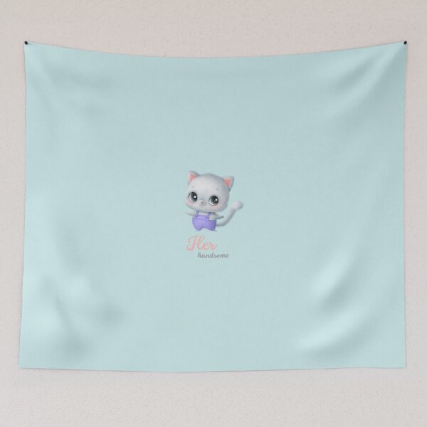 Item preview, Cute Cat Couple Sticker for Boys designed and sold by DaffodilArts.
