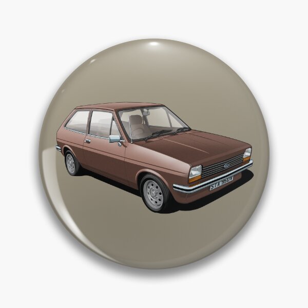 Artikelvorschau, Ford Fiesta Mk 1 in römischer Bronze entworfen und verkauft von candc-retro.