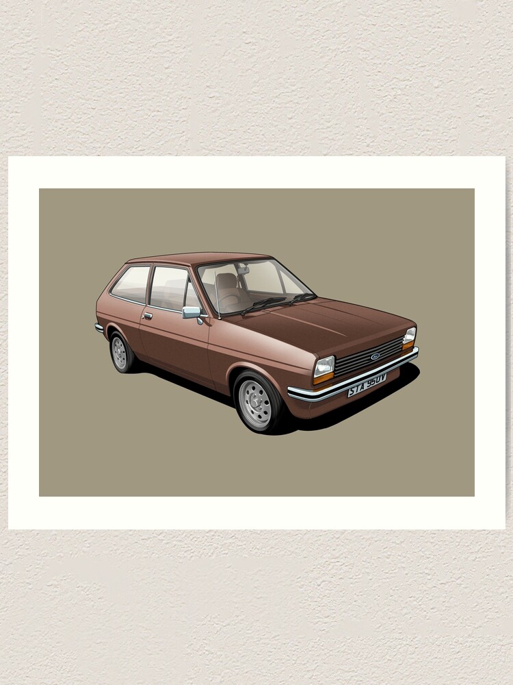 Ford Fiesta Mk 1 in roman bronze