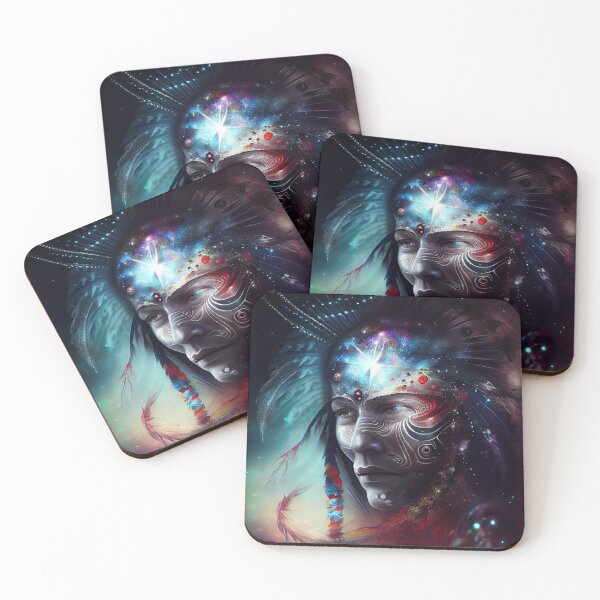 Item preview, Shaman portrait designed and sold by CEVmemories.