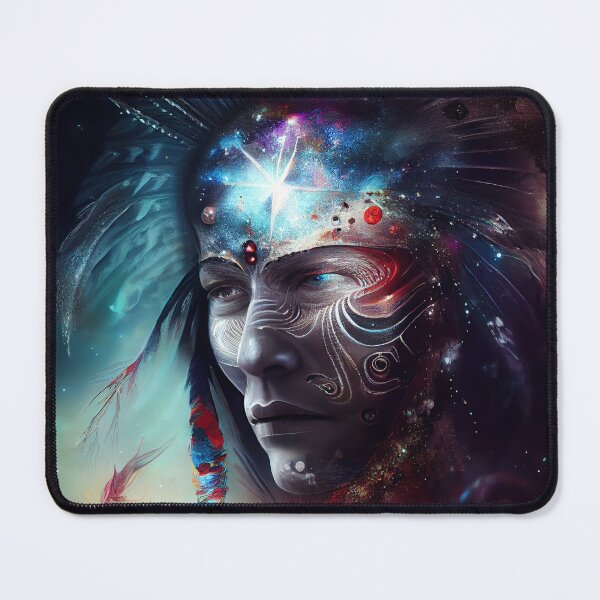 Item preview, Shaman portrait designed and sold by CEVmemories.