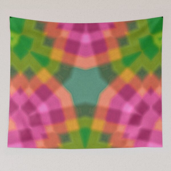 Item preview,  UNFORGETTABLE WEST INDIAN CHRISTMAS SOUVENIRS - UNIQUE ABSTRACT GEOMETRIC CARIBBEAN 3D PATTERN PAINTING - GREAT INNOVATIVE DESIGN OF TRADITIONAL GUADELOUPE MADRAS - I LOVE GUADELOUPE GWADA KARUKERA. designed and sold by Ralek.