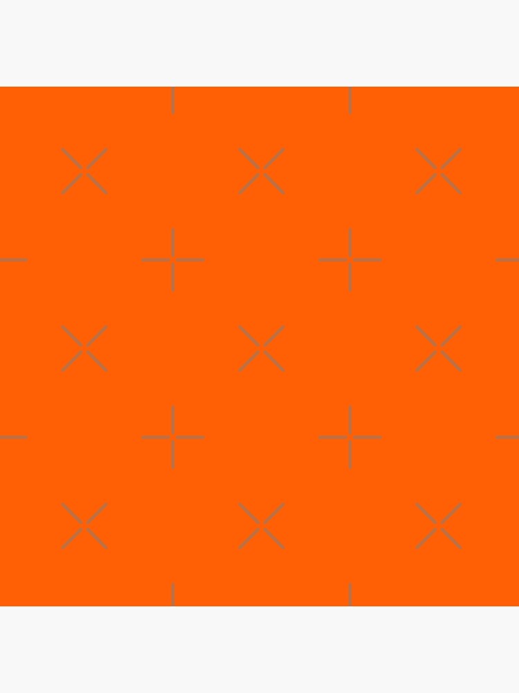Festive Orange Accent Solid Color Decor by Garaga