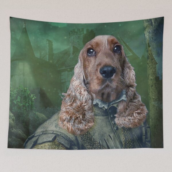 Item preview, Cocker Spaniel Dog Historical Portrait as Royalty designed and sold by Erika Kaisersot.