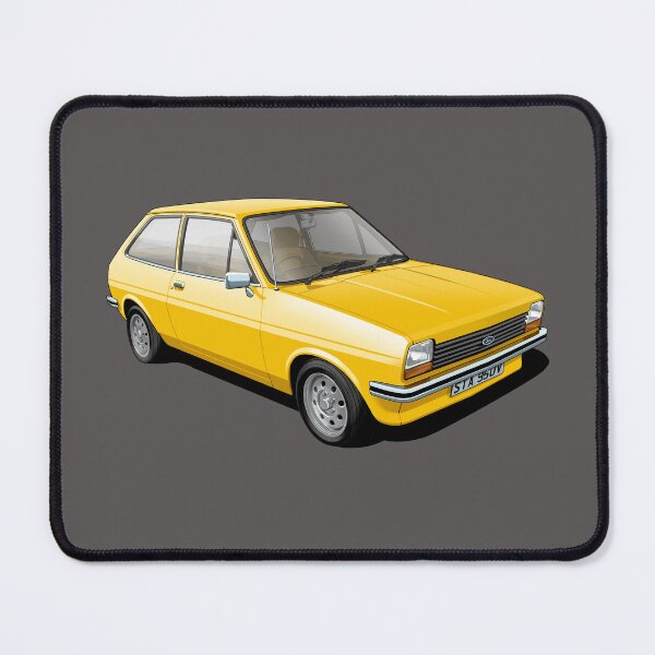 Item preview, Ford Fiesta Mk 1 in signal yellow designed and sold by candc-retro.