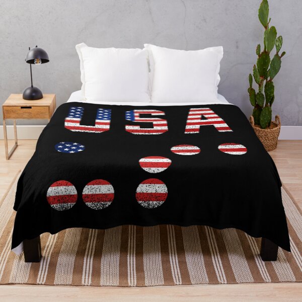 Item preview, USA Blind, USA Flag,Braille USA, Funny Gift designed and sold by MAZARDA.