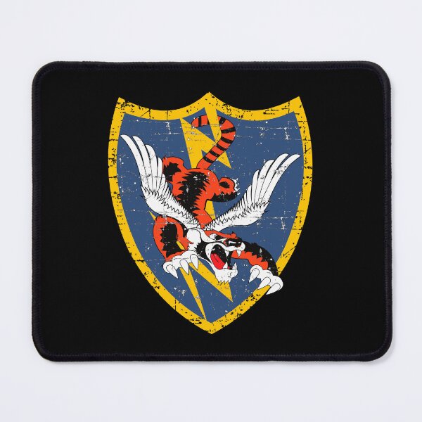 Item preview, AVG - Flying Tigers - Shield Patch - Grunge Style designed and sold by pzd501.