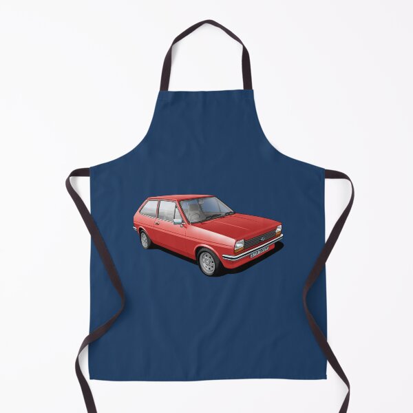 Artikelvorschau, Ford Fiesta Mk 1 in venezianischem Rot entworfen und verkauft von candc-retro.