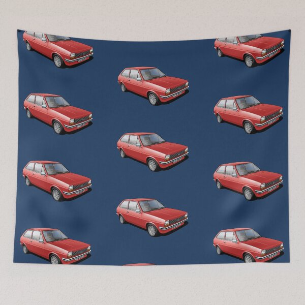 Item preview, Ford Fiesta Mk 1 in venitian red designed and sold by candc-retro.