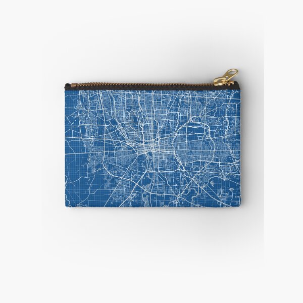 Item preview, Columbus City Map of Ohio, USA - Blueprint designed and sold by deMAP.