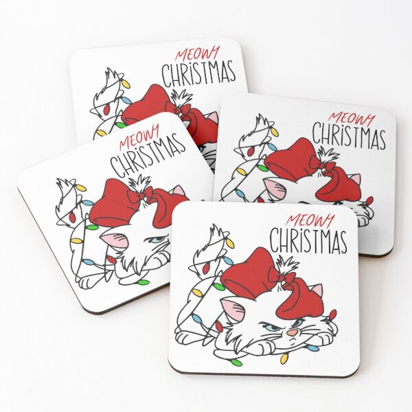 Item preview, christmas cat marie aristocats cute cat winter version designed and sold by soniaaseguin.