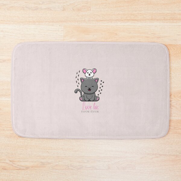 Item preview, Cute Rat and Cat Couple Sticker  designed and sold by DaffodilArts.