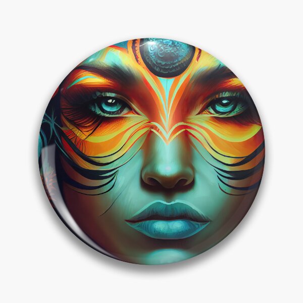 Item preview, Shaman portrait designed and sold by CEVmemories.