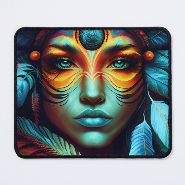 Item preview, Shaman portrait designed and sold by CEVmemories.