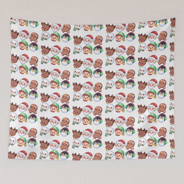 Item preview, Christmas Holiday Icons designed and sold by art4anj.