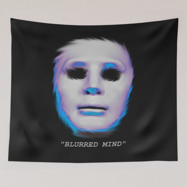 Item preview, BLURRED MIND FACE designed and sold by WORLDHOODIES.
