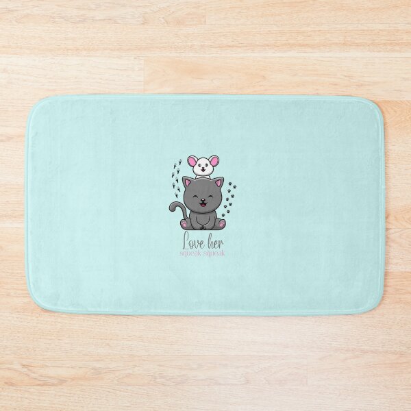 Item preview, Cute Rat and Cat Couple Sticker designed and sold by DaffodilArts.