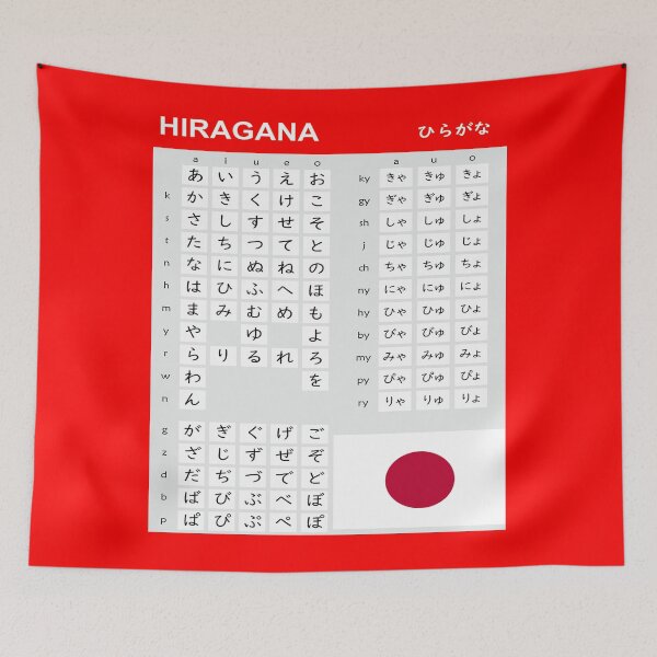 Item preview, Hiragana Chart designed and sold by LondownDesign.