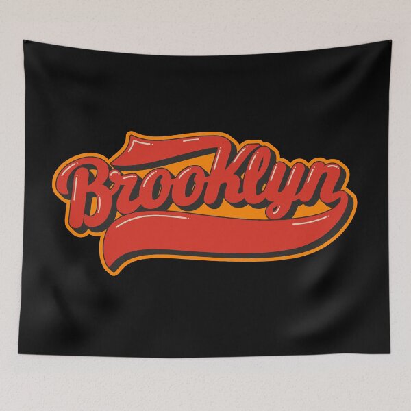 Item preview, New York Brooklyn, Brooklyn lettering, Brooklyn logo designed and sold by Boogosh.