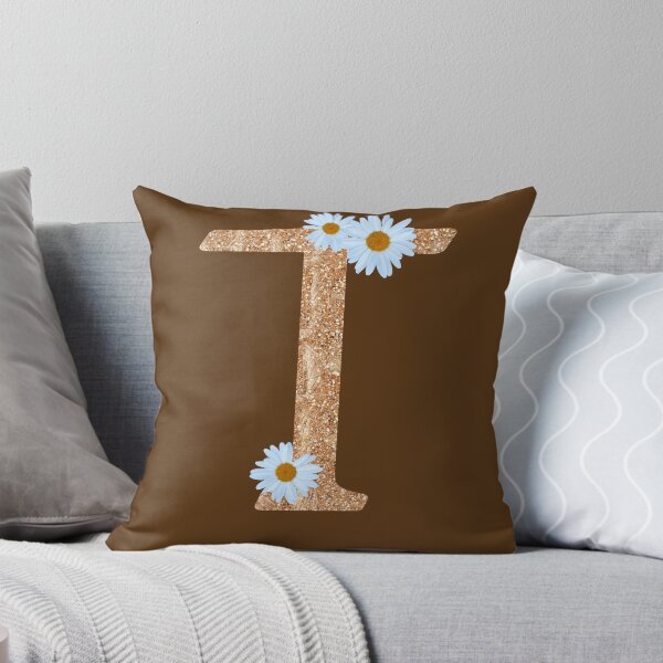 Item preview,  Floral Shine Letter T, Educational stickers designed and sold by saimzgraphics.