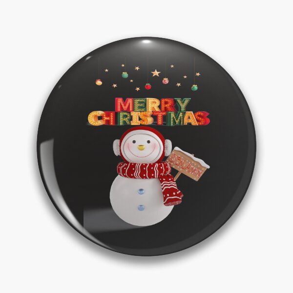 Artikelvorschau, PERSONALISED CHRISTMAS MERRY CHRISTMAS BENJAMIN entworfen und verkauft von sailorsam1805.