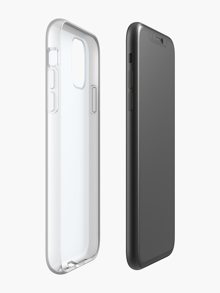 Alternate view of Baby Blue Solid Color Decor iPhone Case & Cover
