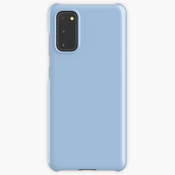 Baby Blue Solid Color Decor Samsung Galaxy Snap Case