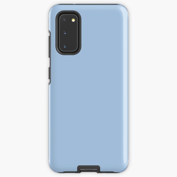 Baby Blue Solid Color Decor Samsung Galaxy Tough Case