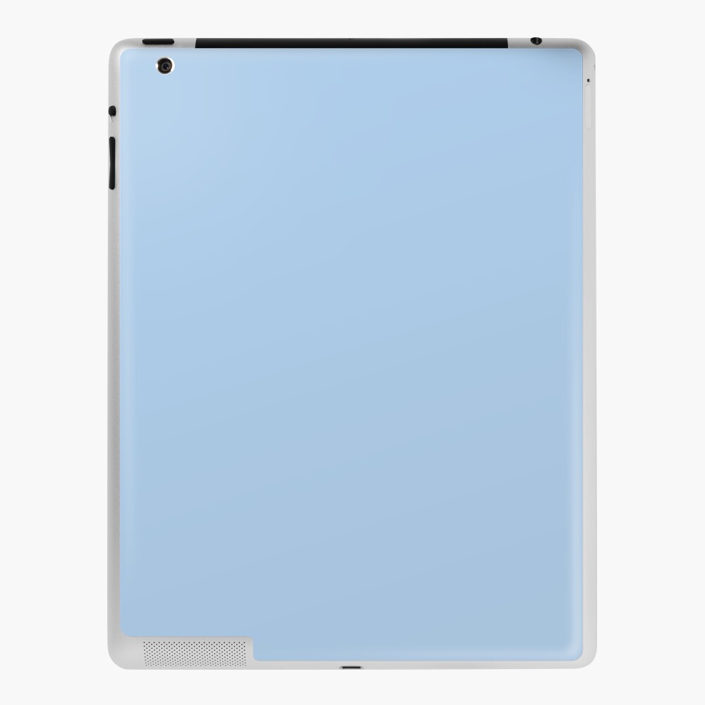 Baby Blue Solid Color Decor iPad Case & Skin