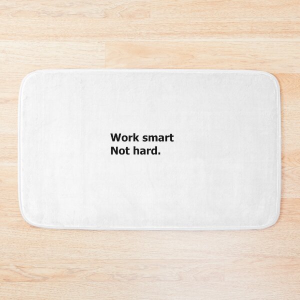 Item preview, Work smart not hard. designed and sold by WORLDHOODIES.