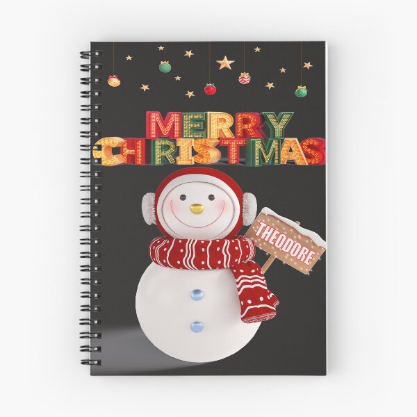 Item preview, PERSONALISED CHRISTMAS MERRY CHRISTMAS THEODORE designed and sold by sailorsam1805.