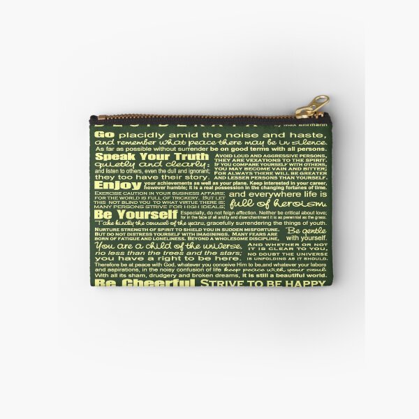 Item preview, Desiderata - Green designed and sold by Ginny Gaura.