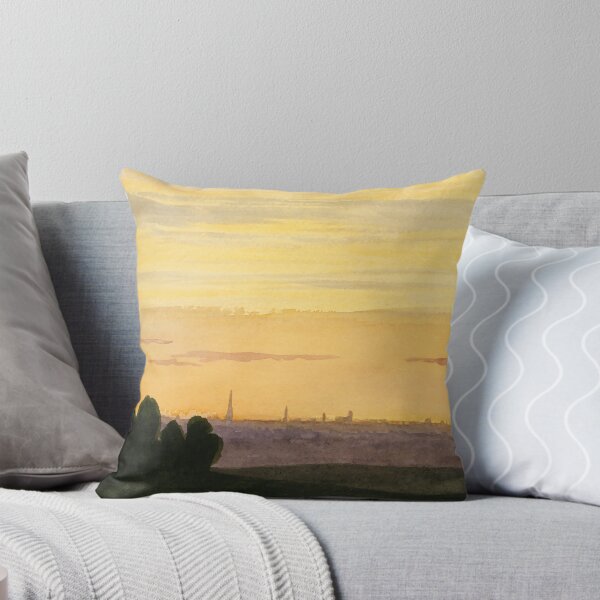 Item preview, Sunset painting, Sunset Artwork, City and Sunset designed and sold by danaJG.