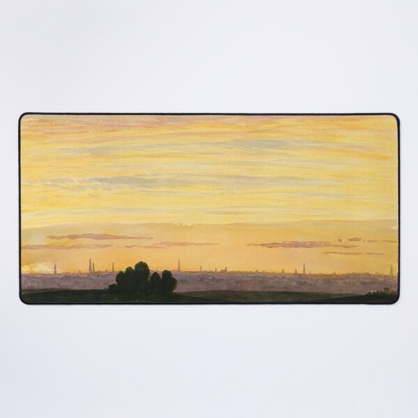 Item preview, Sunset painting, Sunset Artwork, City and Sunset designed and sold by danaJG.