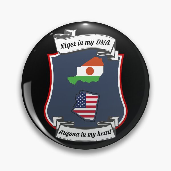 Item preview, Niger in my DNA, Arizona in my heart Heritage designed and sold by Tony ⭐⭐⭐⭐⭐.