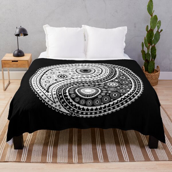 Item preview, Yin Yang Symbol Paisley Style designed and sold by Garaga.