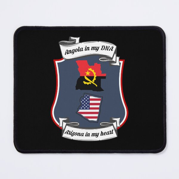 Item preview, Angola in my DNA, Arizona in my heart Heritage designed and sold by Tony ⭐⭐⭐⭐⭐.