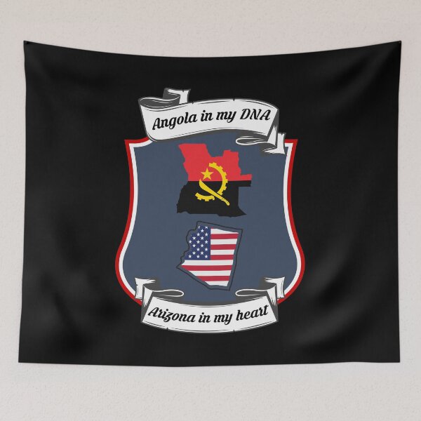 Item preview, Angola in my DNA, Arizona in my heart Heritage designed and sold by Tony ⭐⭐⭐⭐⭐.