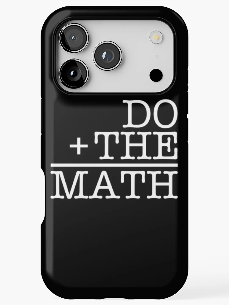 Thumbnail 1 of 4, iPhone Case, Do The Math - R designed and sold by Madmattman.
