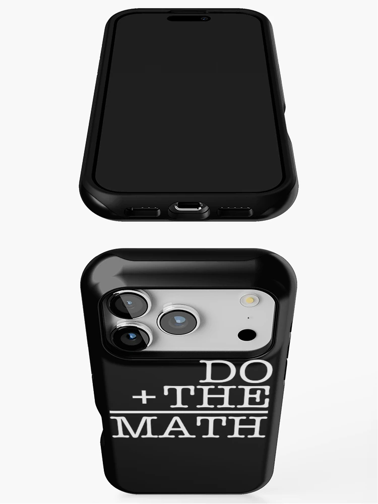 Thumbnail 3 of 4, iPhone Case, Do The Math - R designed and sold by Madmattman.