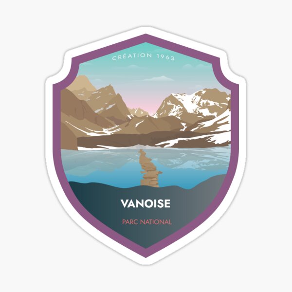 Item preview, Parc national de la Vanoise  (France) designed and sold by Rapaz Designs.