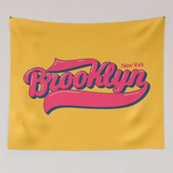 Item preview, New York Brooklyn, Brooklyn lettering, Brooklyn logo designed and sold by Boogosh.