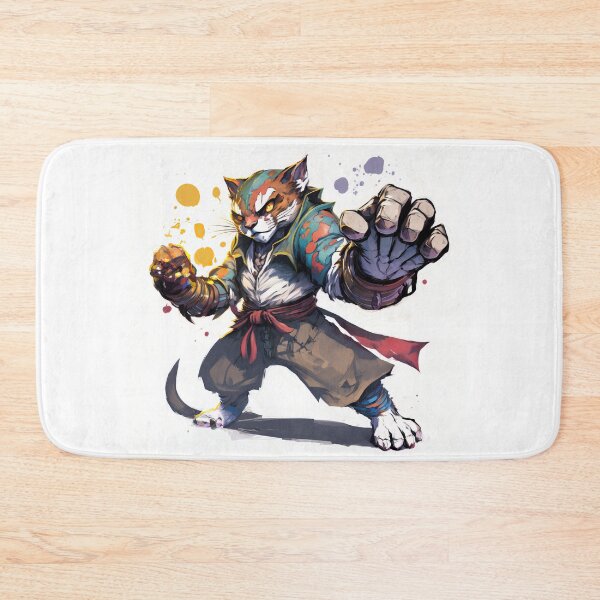 Item preview, Meet Brawler Cat! – Dungeons and Dragons Style Merchandise designed and sold by GeekPsychology.