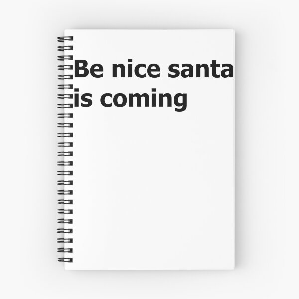 Item preview, Be nice santa is coming designed and sold by WORLDHOODIES.