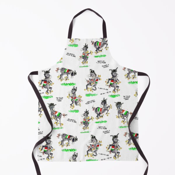 Item preview, Dominick the Italian Christmas Donkey illustration designed and sold by Katharine Harper.