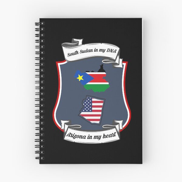 Item preview, South Sudan in my DNA, Arizona in my heart Heritage designed and sold by Tony ⭐⭐⭐⭐⭐.